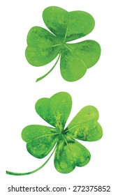 1,537 Watercolor four leaf clover Images, Stock Photos & Vectors ...