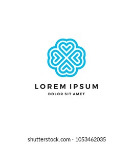 Clover Logo Design Template