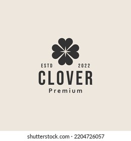 Clover Logo Design Vector Illustration.