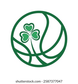 Clover logo icon design template
