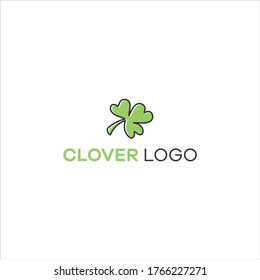Clover logo icon illustration vector graphic download
