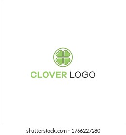 Icono de logotipo de Clover ilustración vector descarga gráfica