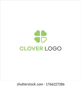 Icono de logotipo de Clover ilustración vector descarga gráfica
