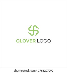 Clover logo icon illustration vector graphic download