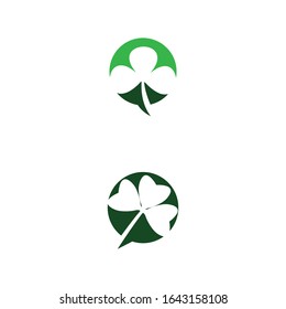 Clover Logo Template vector symbol nature
