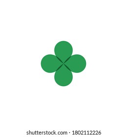 Naturaleza del símbolo vectorial de la plantilla de logotipo de enlace