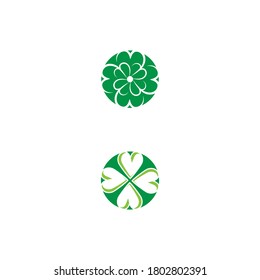 Clover Logo Template vector symbol nature