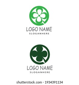 Clover Logo Template vector symbol nature
