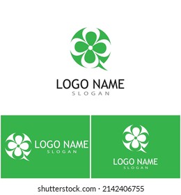 Clover Logo Template vector symbol nature