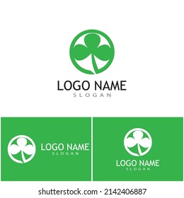 Clover Logo Template vector symbol nature