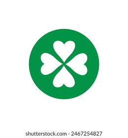 Clover logo vector template nature and symbol