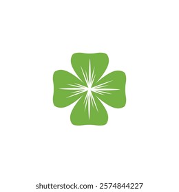Clover logo vector template nature and symbol