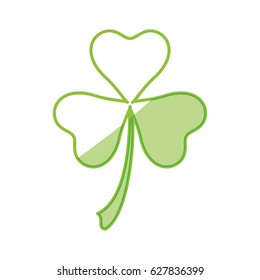 Clover lucky leaf