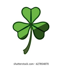 Clover lucky leaf