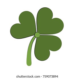 Clover lucky leaf