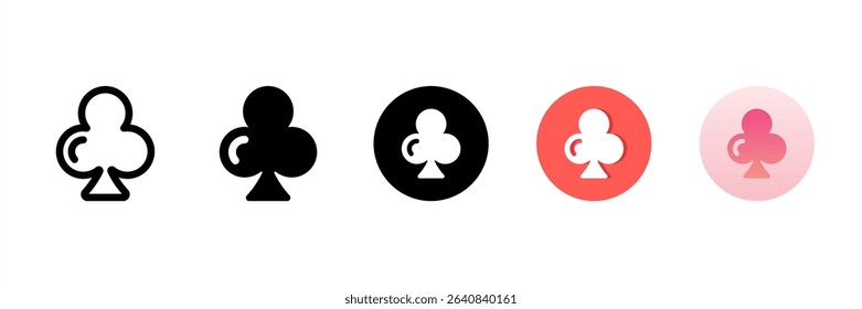 Clover Multi Style Icon Set