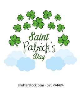 clover patrick's day icon