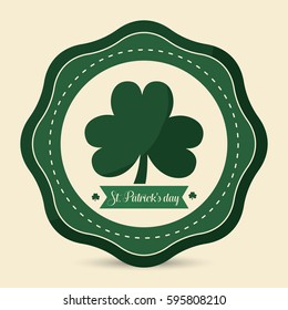 clover patrick's day icon