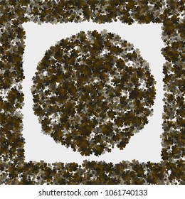 Clover pattern green is a confetti which consist of many isolated elements. Stylish and beautiful clover pattern green. Can be used as poster, border, background, wallpaper, card and etc