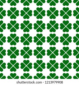 clover pattern. vector illustration