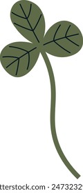 Clover Plant Icon Vector Illustration