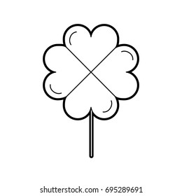 clover poker symbol icon