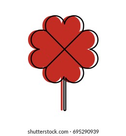 clover poker symbol icon