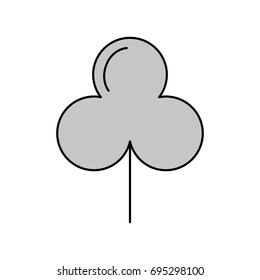 clover poker symbol icon