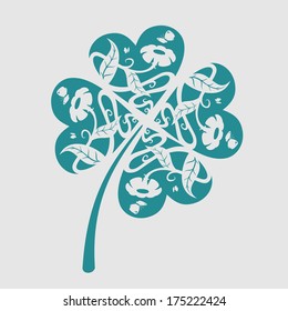 Clover quatrefoil