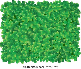 Clover Quatrefoil Background