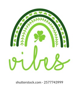 clover, saint, patrick, shamrock, irish, happy, luck, poster, illustration, march, leaf, green, vector, design, holiday, lettering, symbol, isolated, party, ireland, calligraphy, culture, background, 