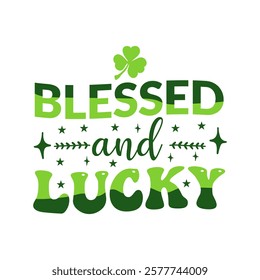 clover, saint, patrick, shamrock, irish, happy, luck, poster, illustration, march, leaf, green, vector, design, holiday, lettering, symbol, isolated, party, ireland, calligraphy, culture, background, 