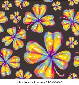 clover seamless pattern