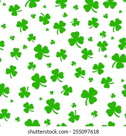 Clover seamless pattern