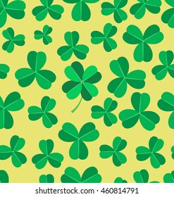 Clover seamless pattern