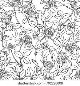 clover seamless pattern