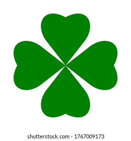 Clover or Shamrock Symbol. Vector Image.
