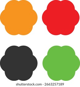 Klee Form Symbol Design für Ihre Website