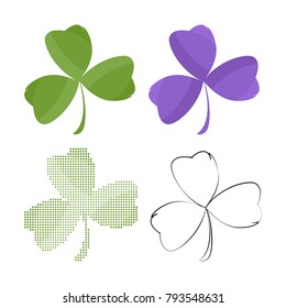 Clover to St. Patrick's Day