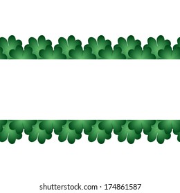 clover symbol of St. Patrick's Day 