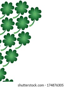 clover symbol of St. Patrick's Day 