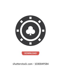 Clover Token vector icon