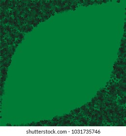 Clover vector is a confetti which consist of many isolated elements. Stylish and beautiful clover vector. Can be used as poster, border, background, wallpaper, card and etc