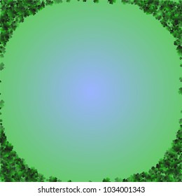 Clover vector is a confetti which consist of many isolated elements. Stylish and beautiful clover vector. Can be used as poster, border, background, wallpaper, card and etc