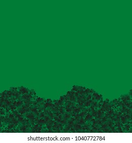 Clover vector is a confetti which consist of many isolated elements. Stylish and beautiful clover vector. Can be used as poster, border, background, wallpaper, card and etc