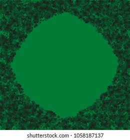 Clover vector is a confetti which consist of many isolated elements. Stylish and beautiful clover vector. Can be used as poster, border, background, wallpaper, card and etc