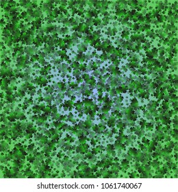 Clover vector is a confetti which consist of many isolated elements. Stylish and beautiful clover vector. Can be used as poster, border, background, wallpaper, card and etc