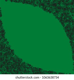 Clover vector is a confetti which consist of many isolated elements. Stylish and beautiful clover vector. Can be used as poster, border, background, wallpaper, card and etc