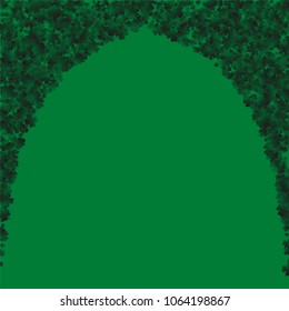 Clover vector is a confetti which consist of many isolated elements. Stylish and beautiful clover vector. Can be used as poster, border, background, wallpaper, card and etc
