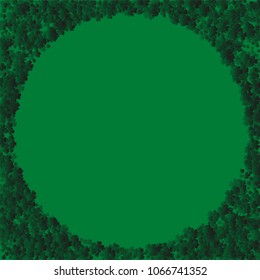 Clover vector is a confetti which consist of many isolated elements. Stylish and beautiful clover vector. Can be used as poster, border, background, wallpaper, card and etc